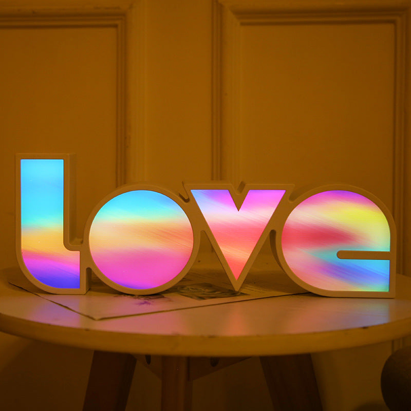Rainbow LED Decor Lamp
