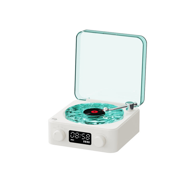 Retro Bluetooth Speaker with Nature Sounds & Lights
