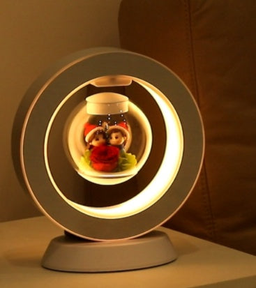 Floating Magnetic Heart LED Lamp – Perfect Valentine’s Gift