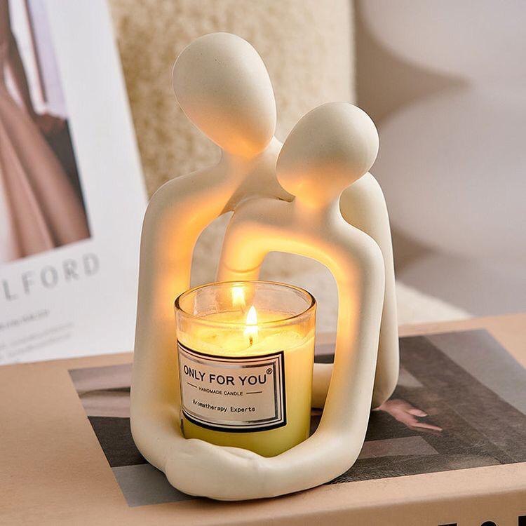 Modern Love Resin Sculpture
