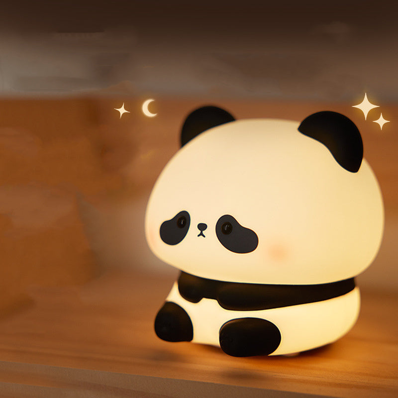 Silicone Little Cute Panda LED Night Light