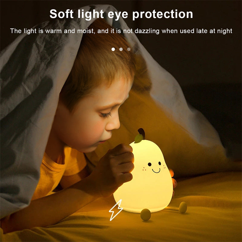 Silicone Little Cute Panda LED Night Light