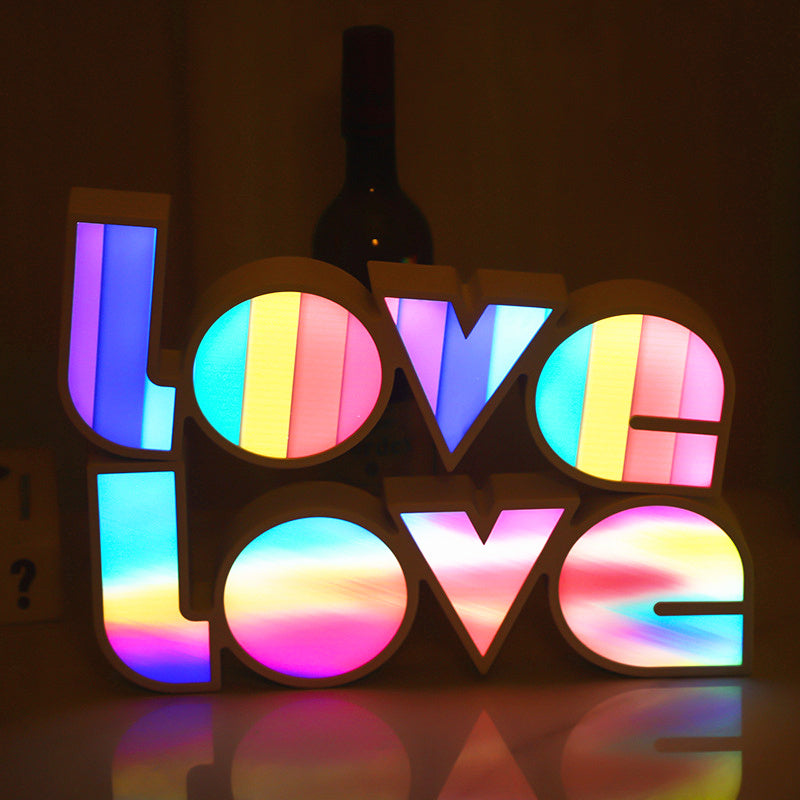 Rainbow LED Decor Lamp