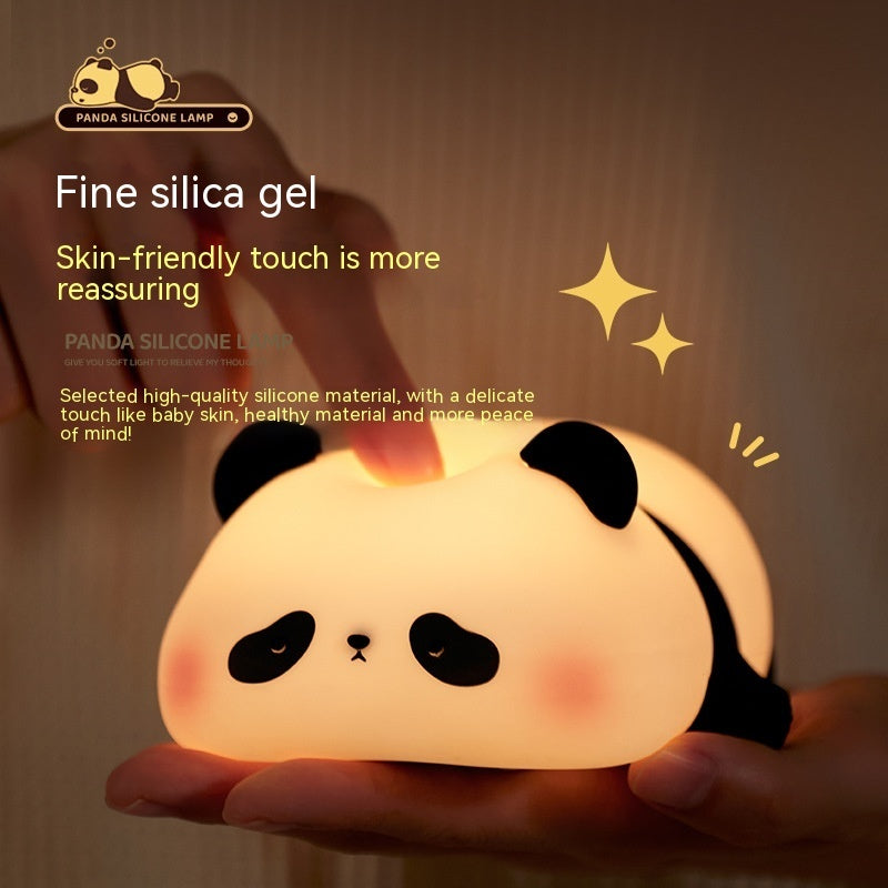 Silicone Little Cute Panda LED Night Light