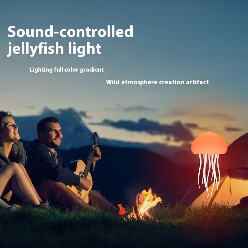 LED Jellyfish Mood Lamp with Color Gradient