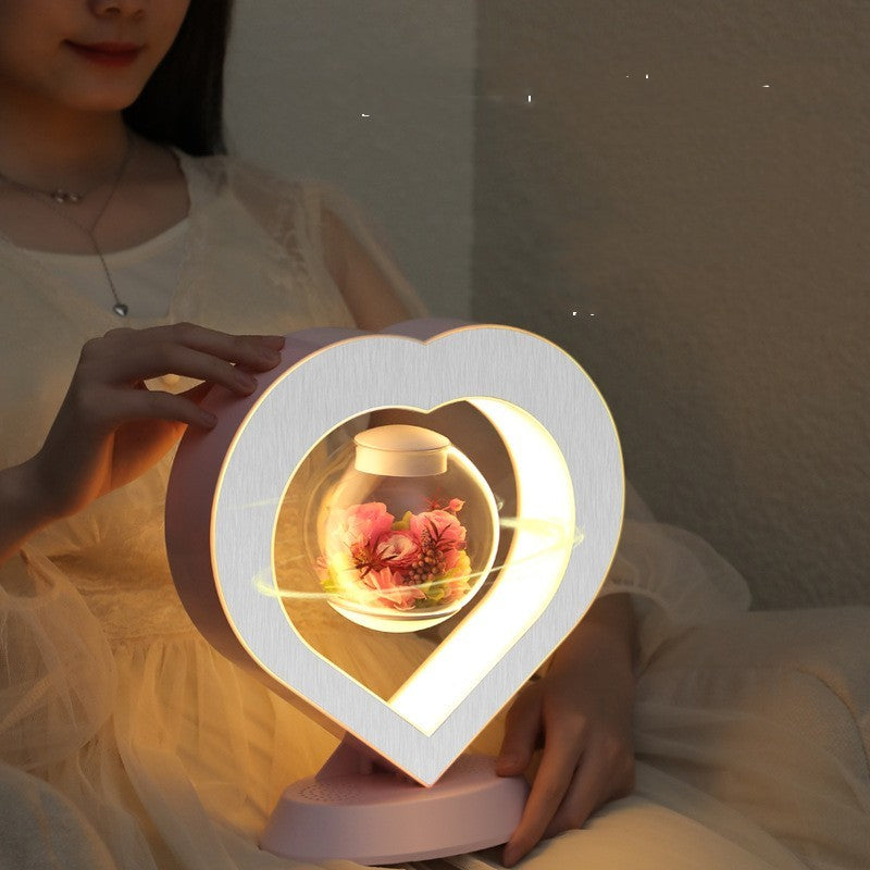 Floating Magnetic Heart LED Lamp – Perfect Valentine’s Gift