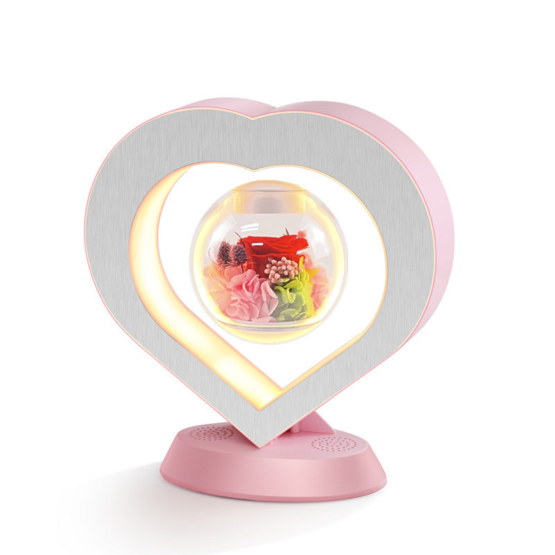 Floating Magnetic Heart LED Lamp – Perfect Valentine’s Gift