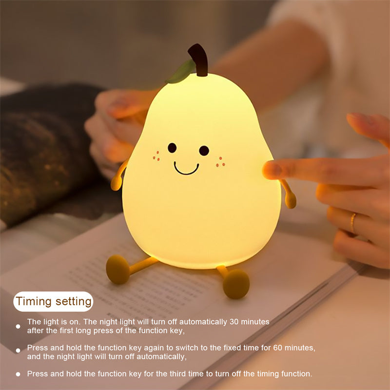 Silicone Little Cute Panda LED Night Light