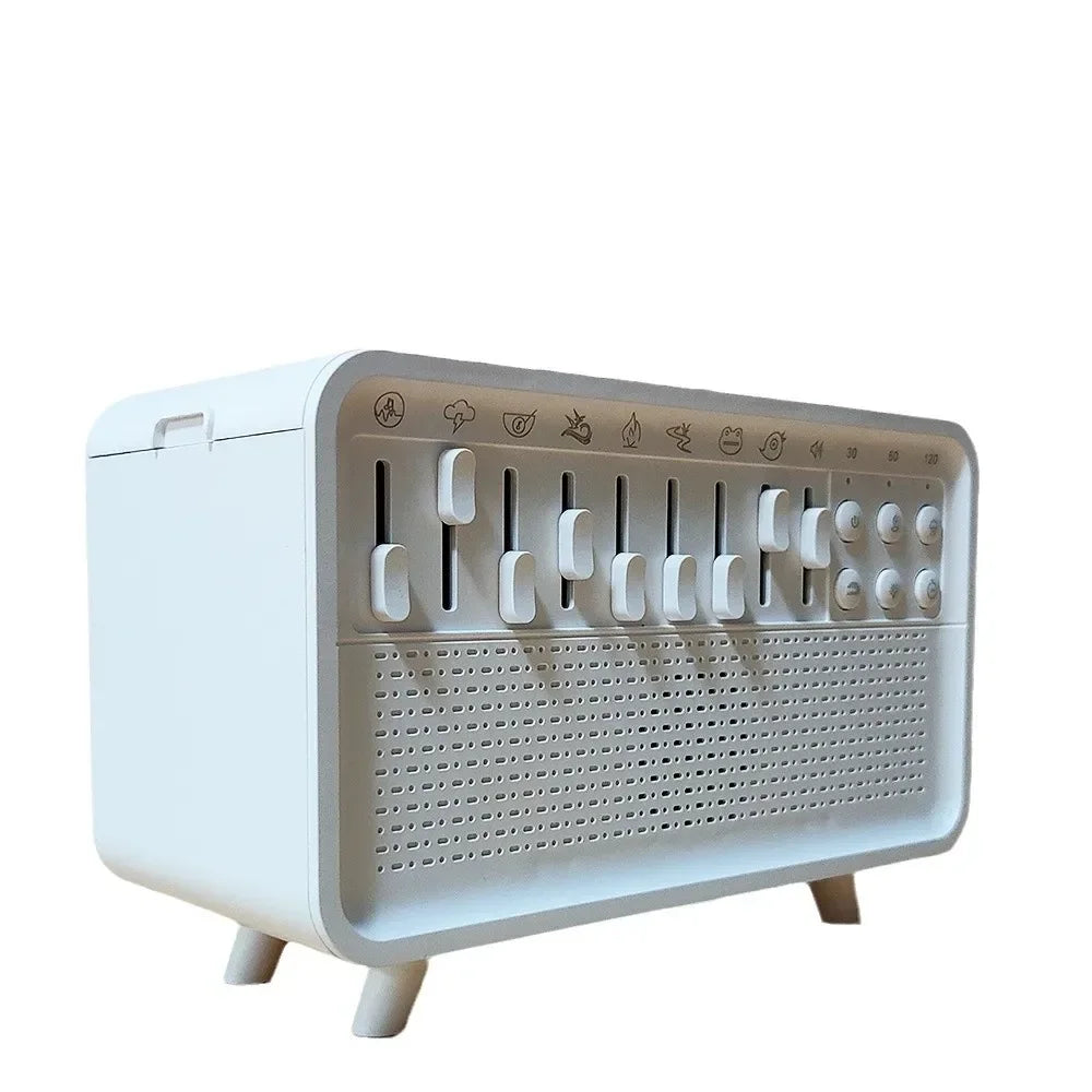 4-in-1 Night Light Speaker Humidifier Sleep Machine