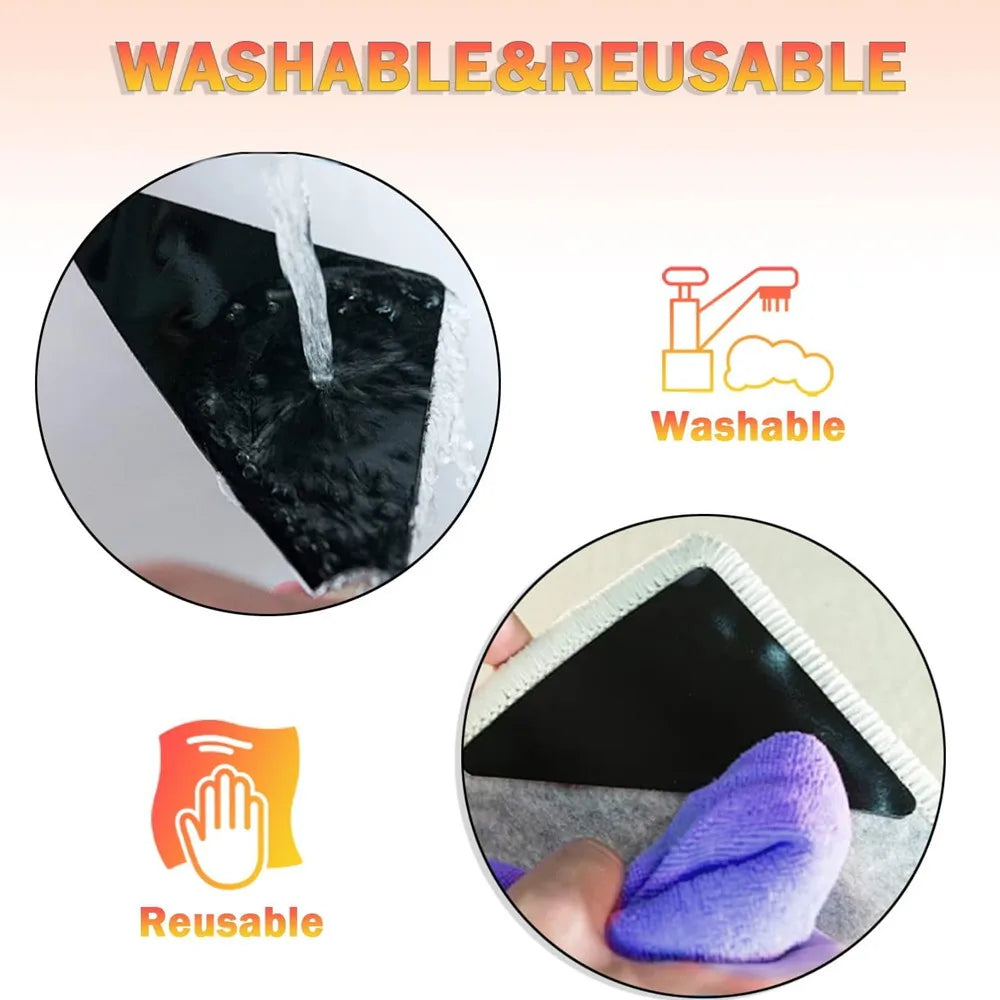 Reusable Anti-Slip Rug Anchors