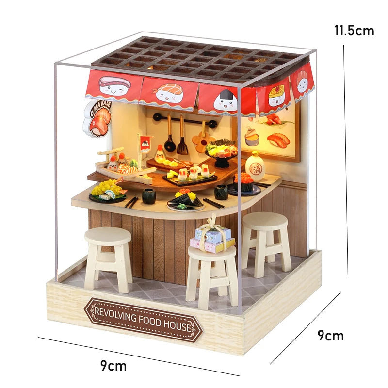 DIY Miniature Flowerhouse Kit