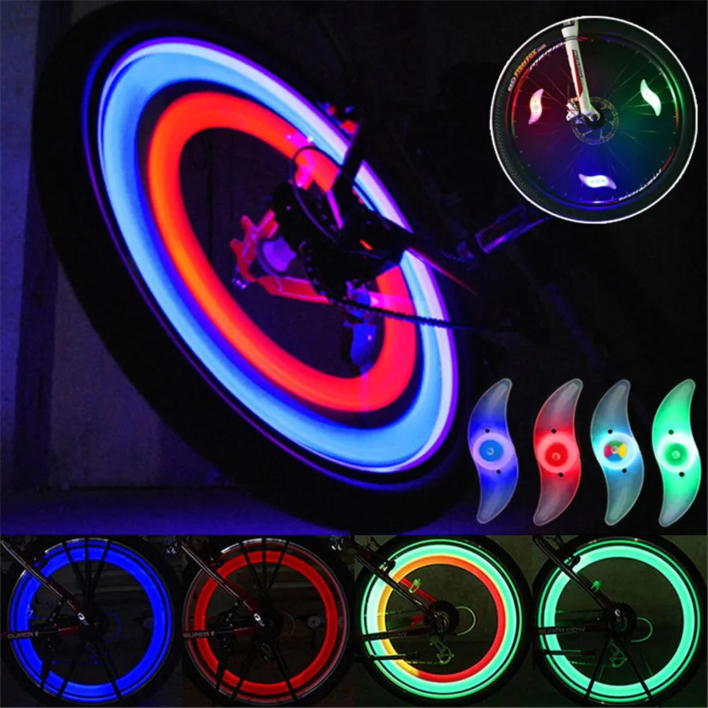 LED Bike Wheel Lights – Colorful Night Riding Spoke Lights