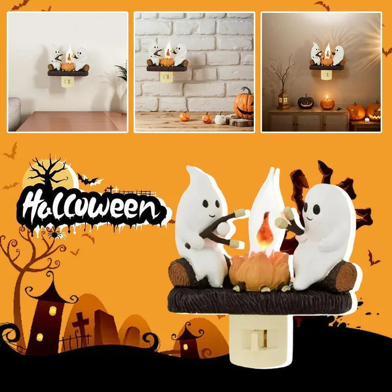 Haunted Campfire Ghost Nightlight