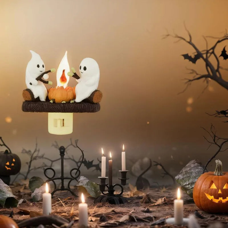 Haunted Campfire Ghost Nightlight
