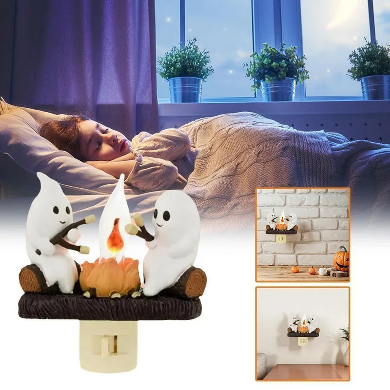 Haunted Campfire Ghost Nightlight