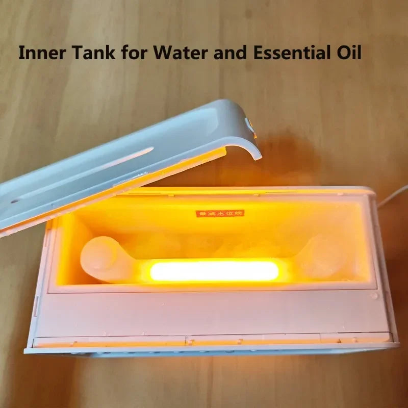 4-in-1 Night Light Speaker Humidifier Sleep Machine