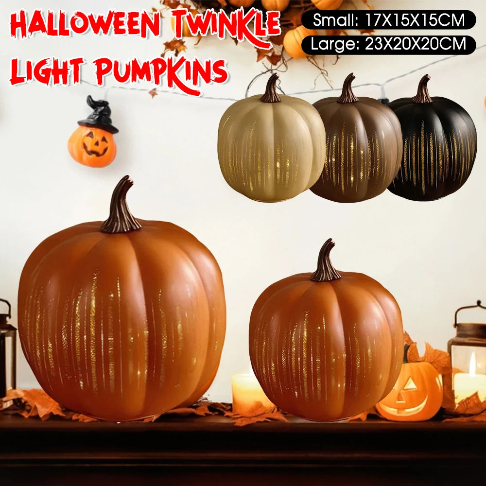 Enchanted Starry Night Pumpkins