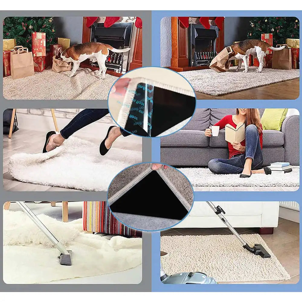 Reusable Anti-Slip Rug Anchors