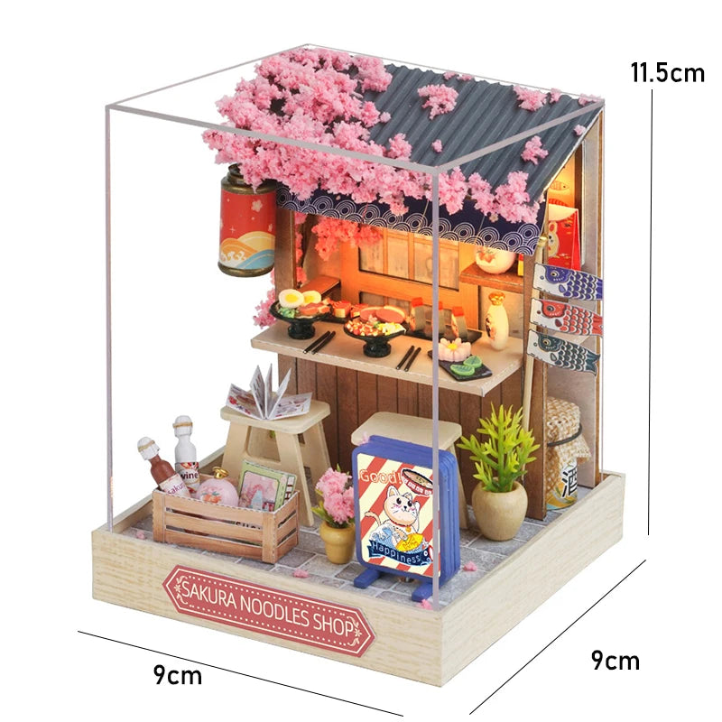 DIY Miniature Flowerhouse Kit
