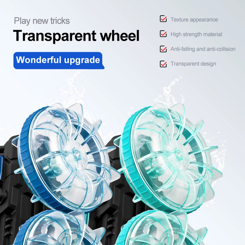 Waterproof 360° Stunt RC Car – Dual Control