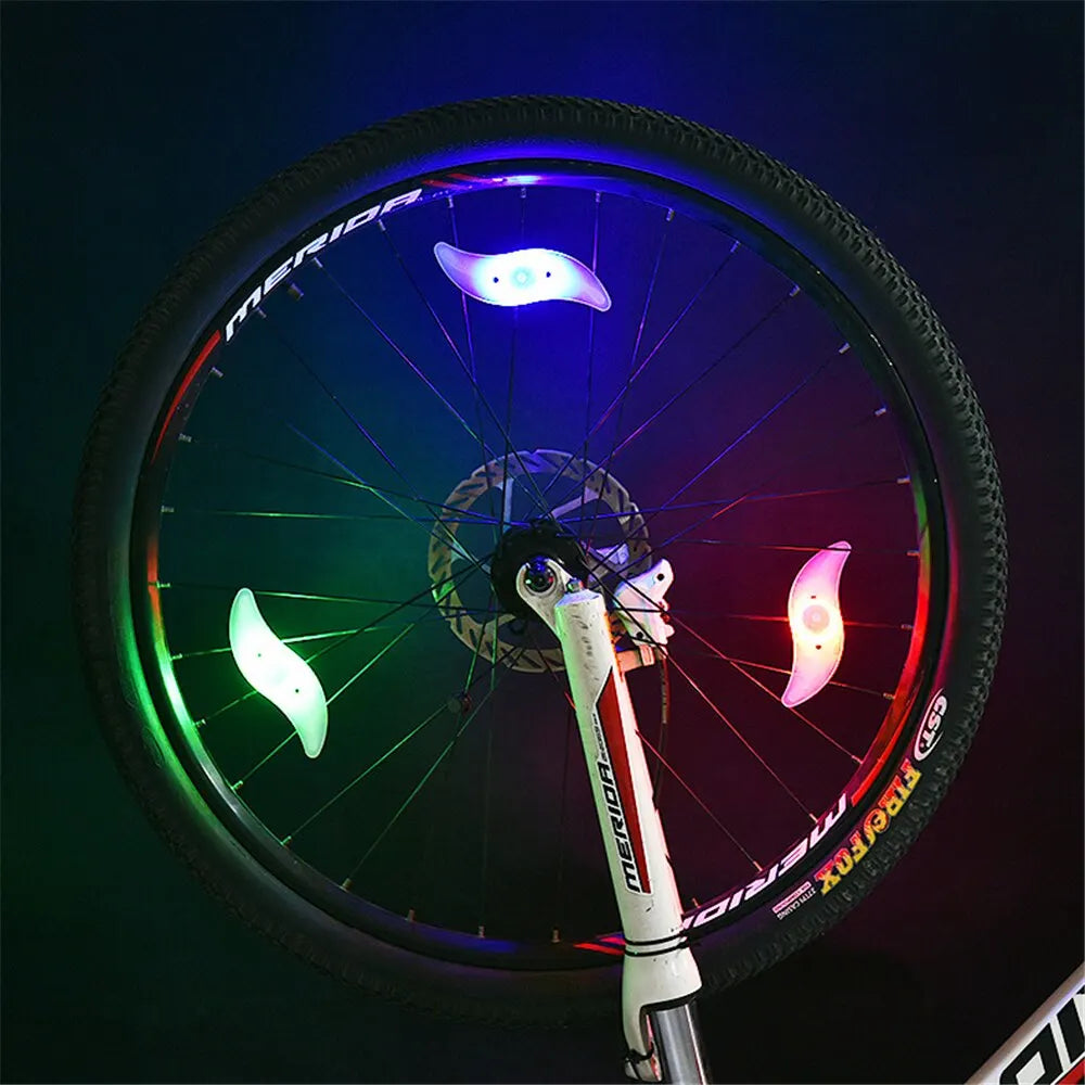 LED Bike Wheel Lights – Colorful Night Riding Spoke Lights
