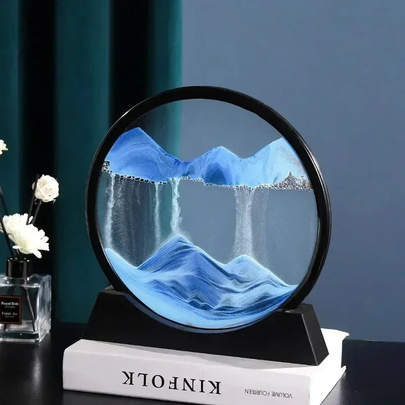3D Quicksand LED Lamp β Sand Art Decor