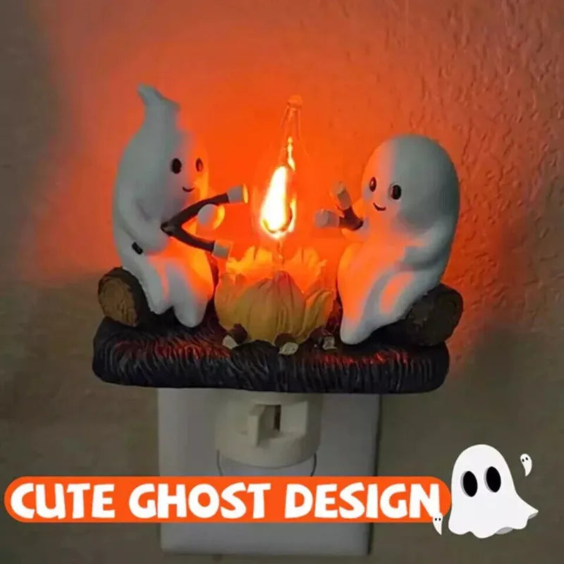 Haunted Campfire Ghost Nightlight
