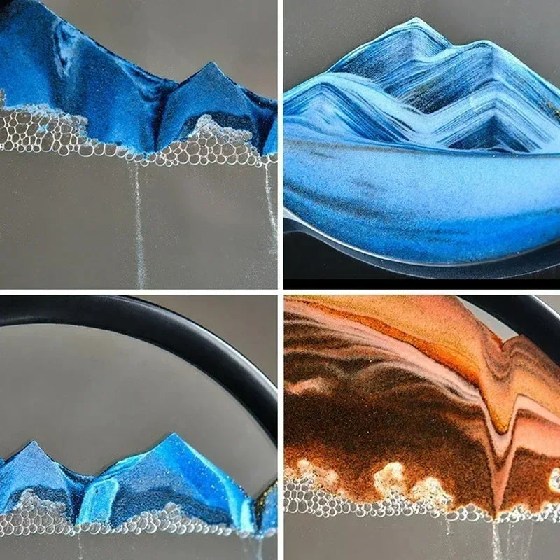 3D Quicksand LED Lamp β Sand Art Decor