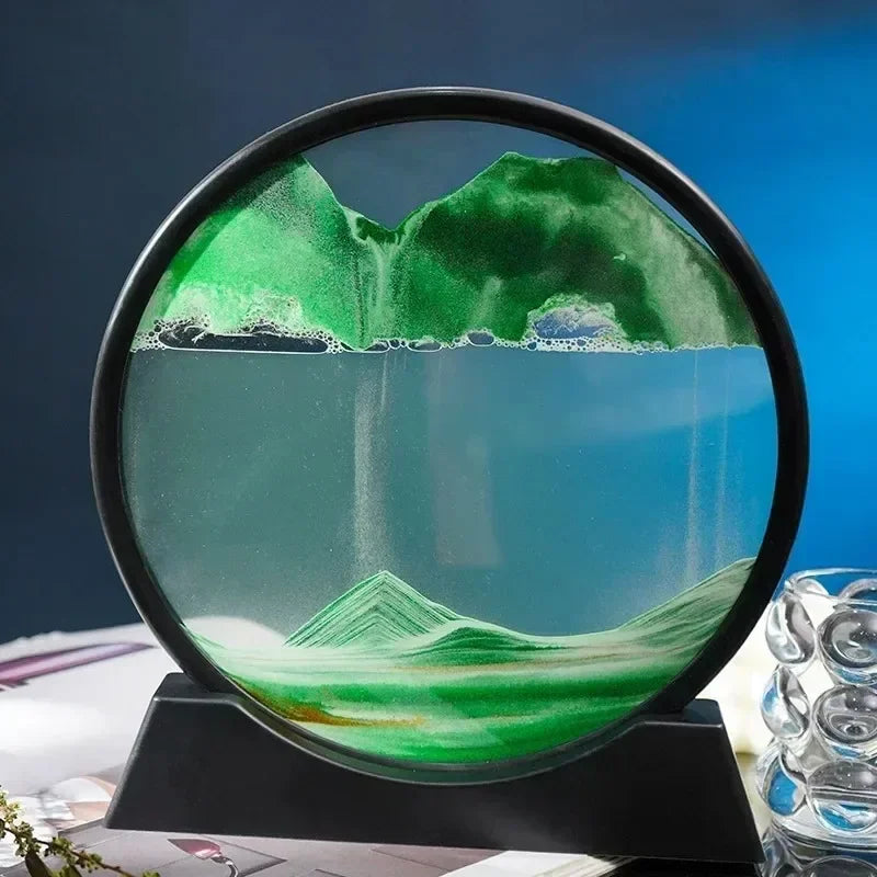 3D Quicksand LED Lamp β Sand Art Decor