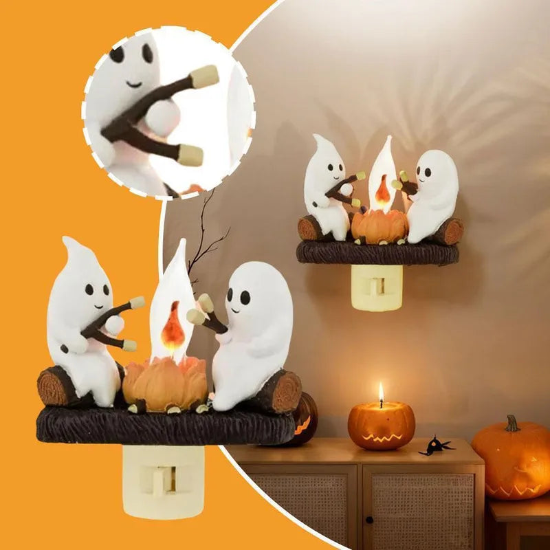 Haunted Campfire Ghost Nightlight