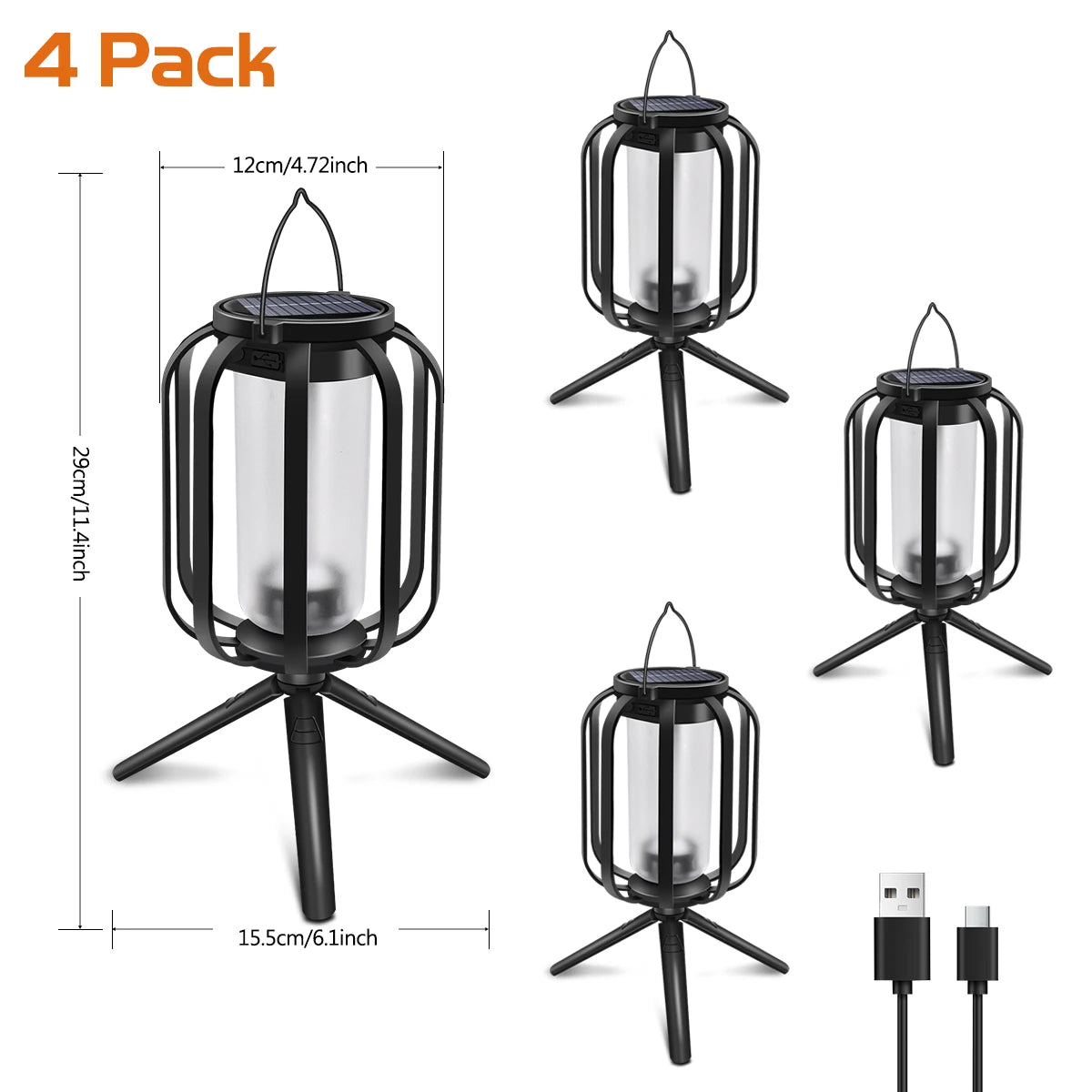 Dual‑Charge LED Solar Lantern