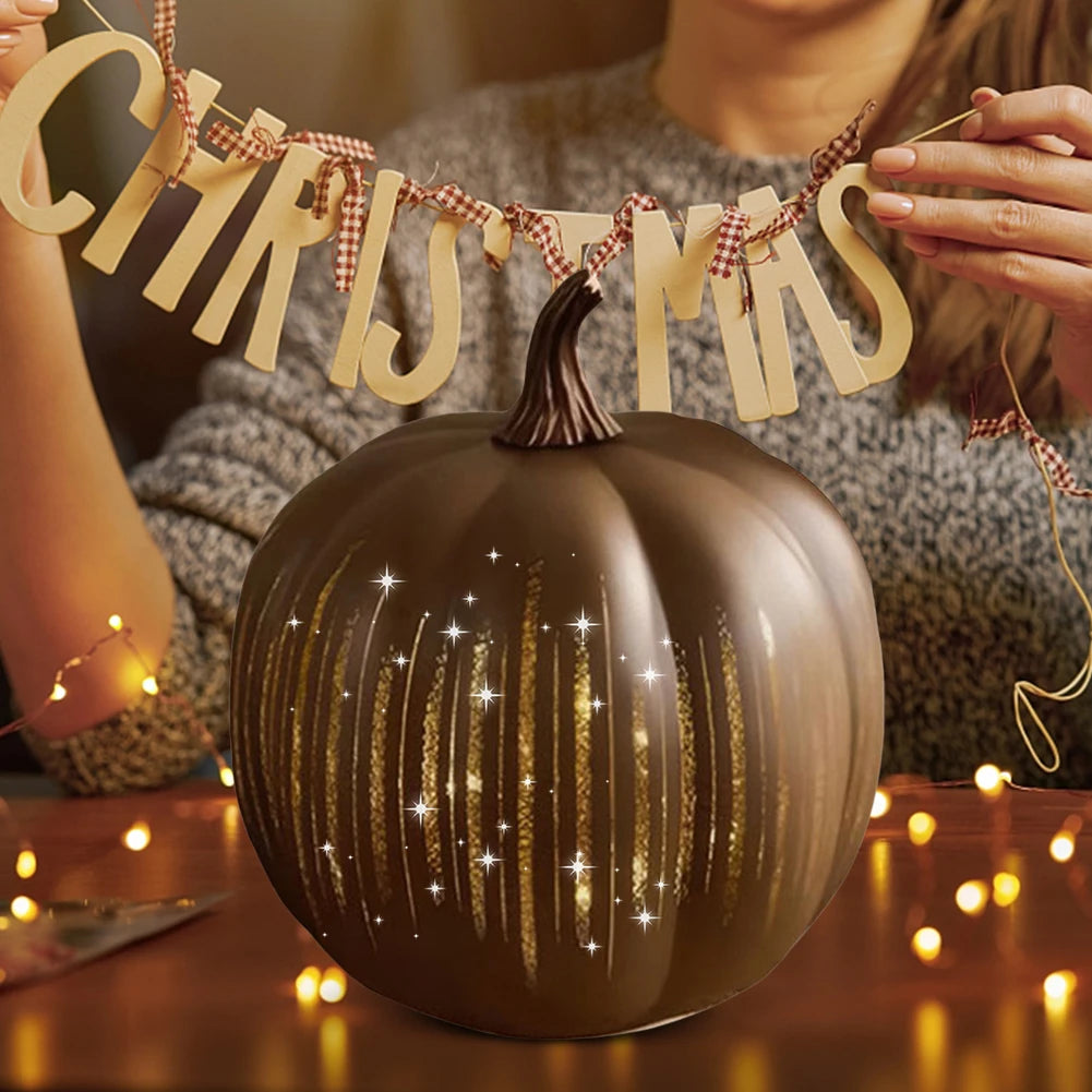 Enchanted Starry Night Pumpkins