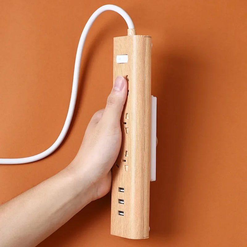 No-Drill Wall Socket Organizer Rack