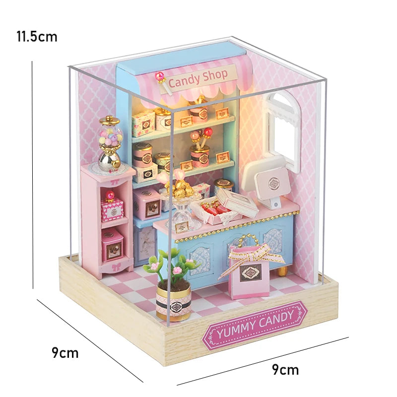 DIY Miniature Flowerhouse Kit