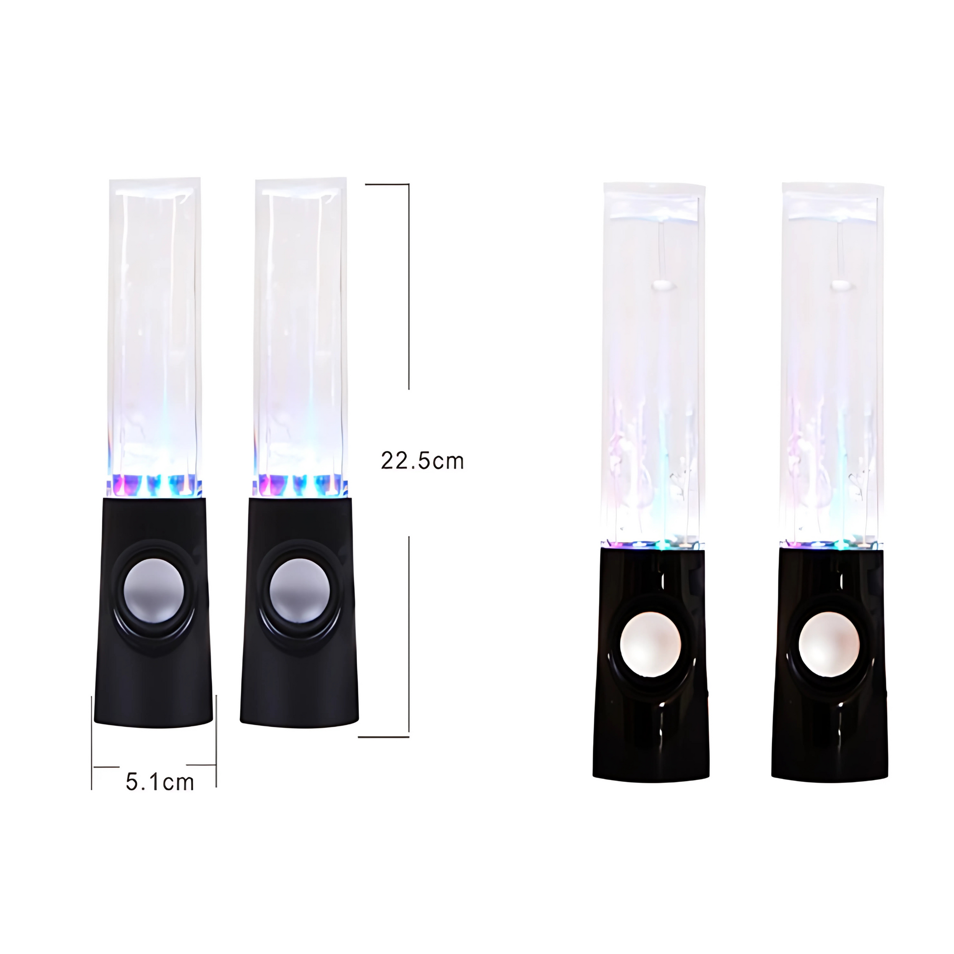 Wireless Dancing Water Speaker LED Light Fountain Speaker Home Party