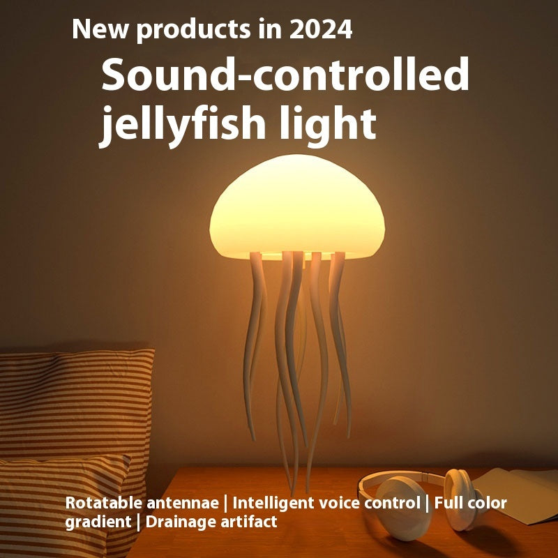 LED Jellyfish Mood Lamp with Color Gradient