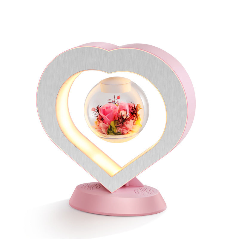 Floating Magnetic Heart LED Lamp – Perfect Valentine’s Gift