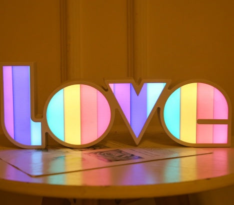 Rainbow LED Decor Lamp