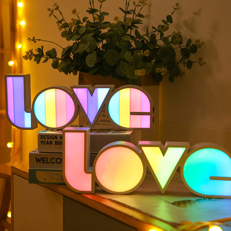 Rainbow LED Decor Lamp