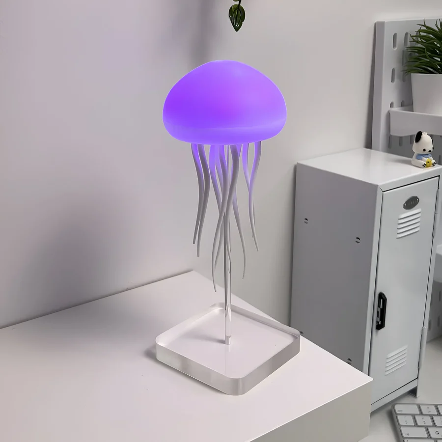 LED Jellyfish Mood Lamp with Color Gradient