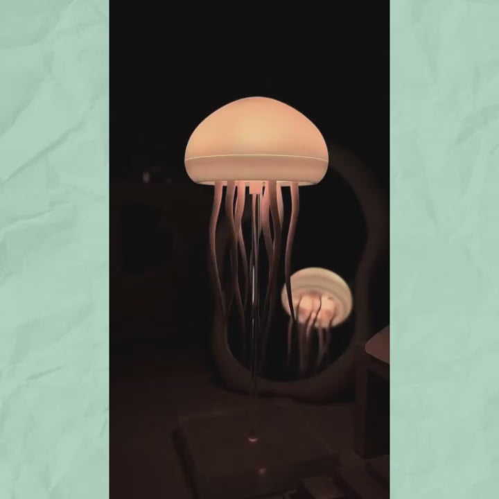 LED Jellyfish Mood Lamp with Color Gradient