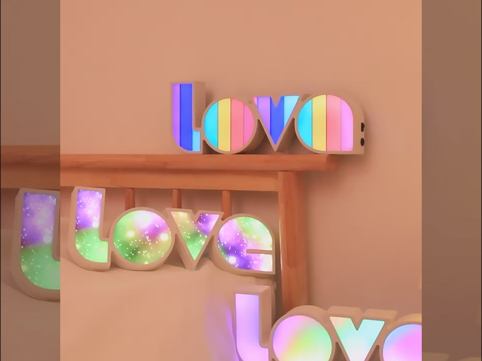 Rainbow LED Decor Lamp