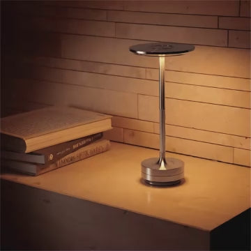 Creative Mushroom Crystal Cordless Lamp – Dimmable LED Elegance