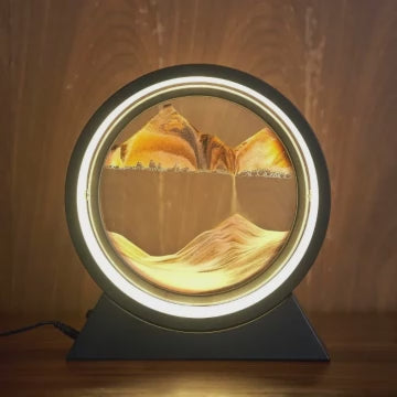 3D Quicksand LED Lamp β Sand Art Decor