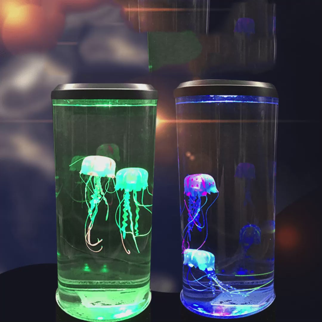 LED Jellyfish Mood Light with Remote Control