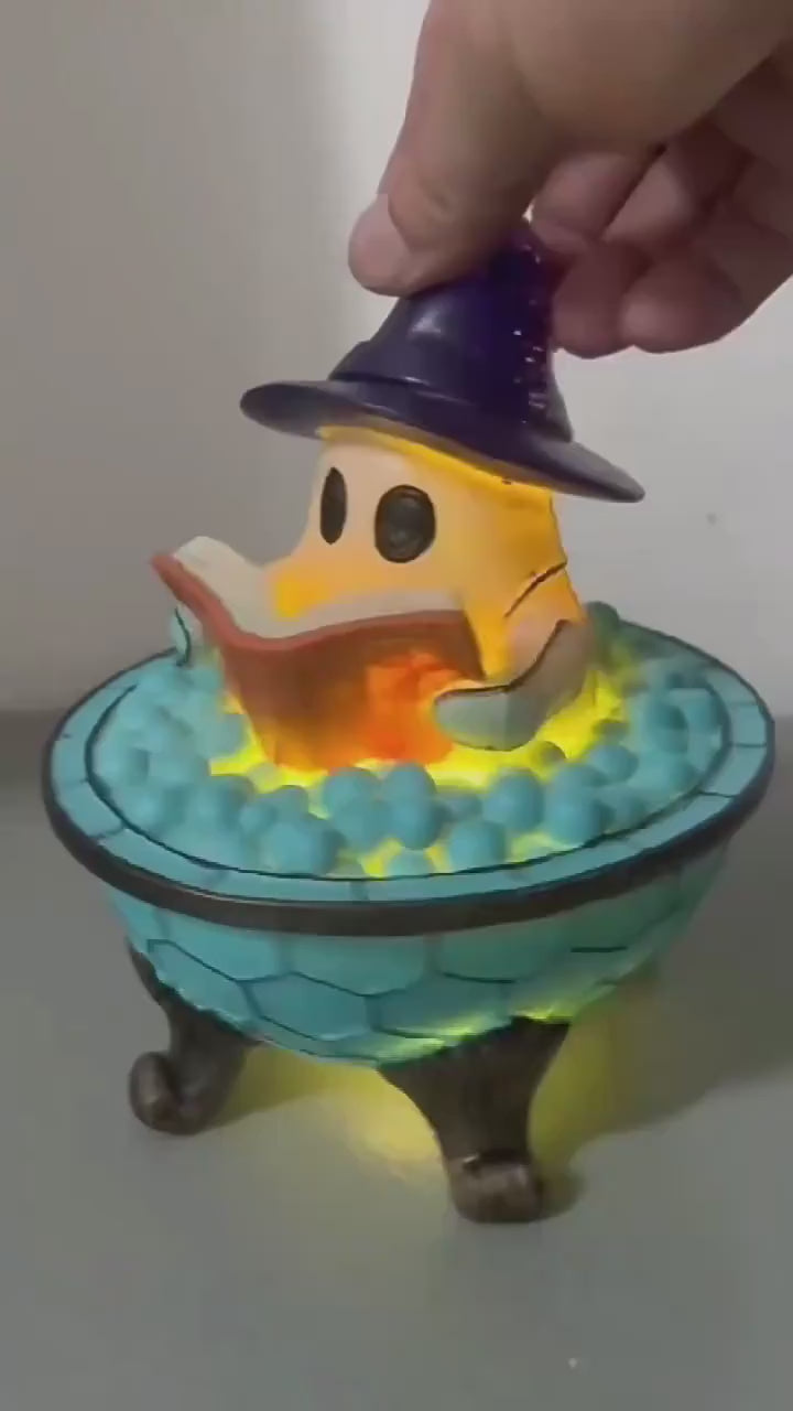 Haunted Glow Bubble Ghost Lamp