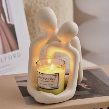 Modern Love Resin Sculpture