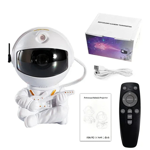 Galaxy Astronaut Starry Projector – LED Night Sky