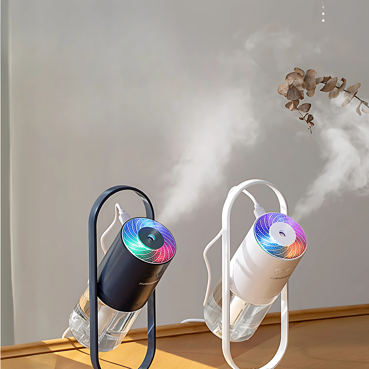 Magic Shadow USB Humidifier – Night Light & Purifier