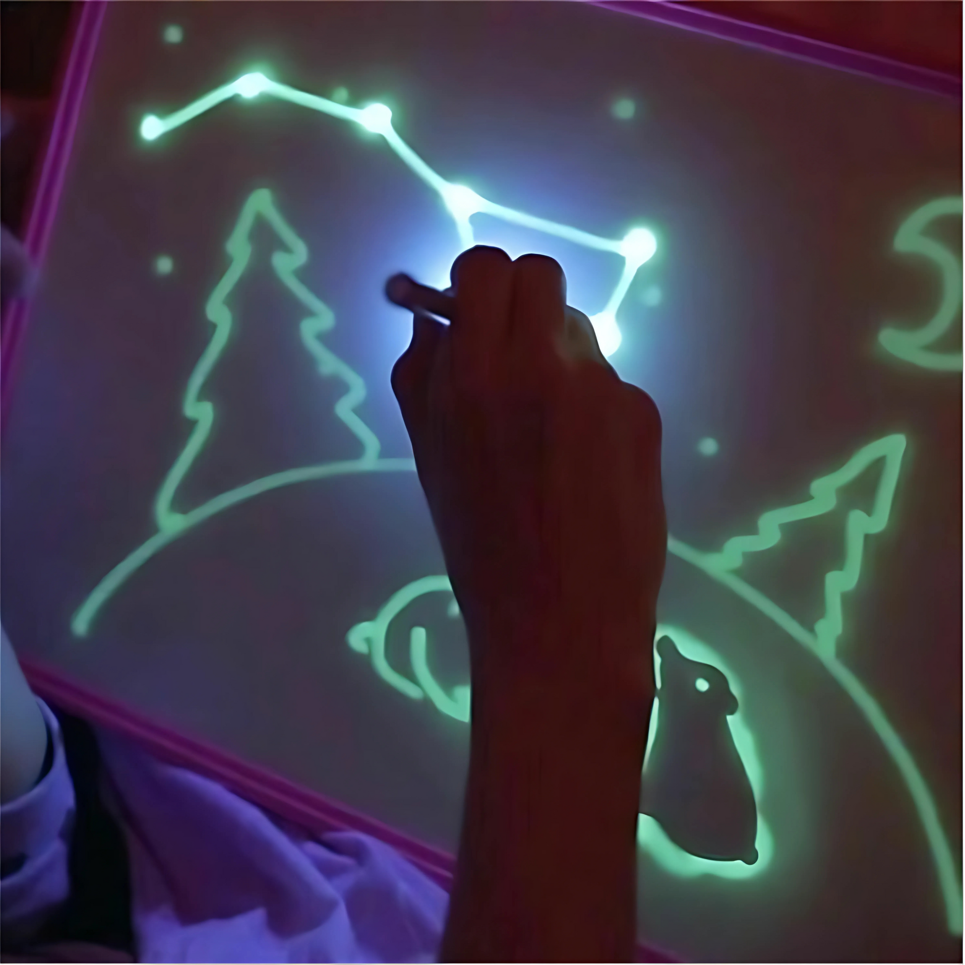 3D Magic Glow Sketchpad – Kids Creative Drawing Board